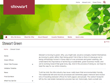 Tablet Screenshot of green.stewart.com